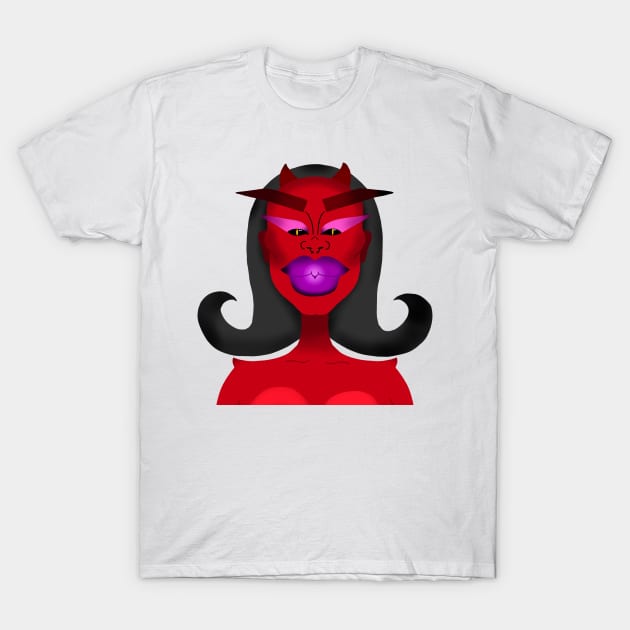 The most Beautiful Devil T-Shirt by thejesamestreet